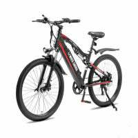 Электровелосипед WHITE SIBERIA CAMRY X Black Edition 500W