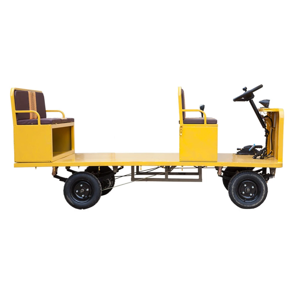 Платформенная тележка электрическая RuTrike ПОСТ ПАССАЖИР 1