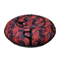 Тюбинг ПОКАТУШКИ D-0,95м Красная Delta